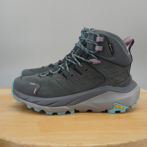 Hoka One One Kaha 2 GTX Mid Womens Size 9.5 Shoes Castlerock Hiking Trail NEW - Picture 3 of 7